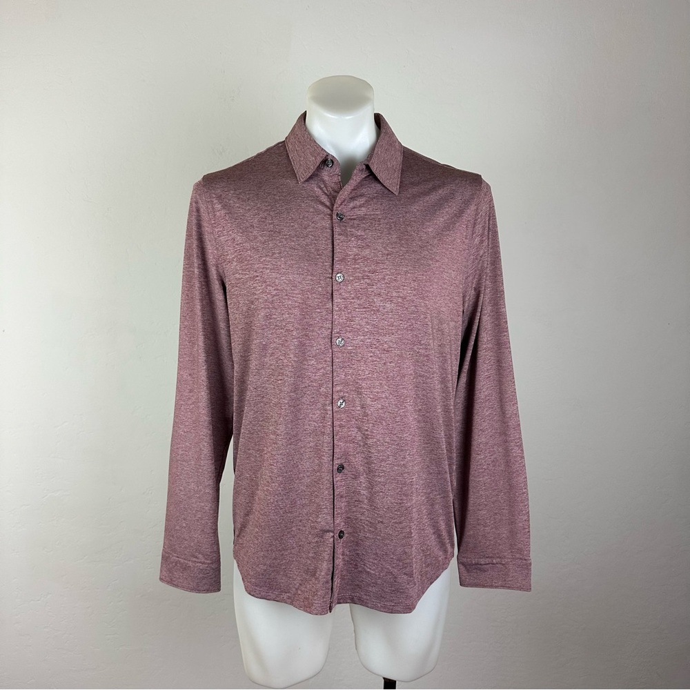 NWT Zachary Prell Men's Bill Stretch Knit Shirt